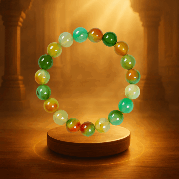 Peacock Agate Bracelet